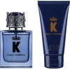 „Dolce&Gabbana“ rinkinys „Dolce & Gabbana“: + „K By Dolce Gabbana“ valomasis dušo želė visiems odos tipams, 50 ml