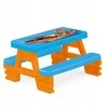 Vaikiškas pikniko stalas, Dolu Hot Wheels, 4 asmenims, 43 x 77 x 71 cm