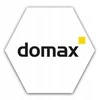 Kabliukas Domax, juoda, 80 mm