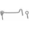 Kabliukas Domax 8873 K-100 201, sidabro, 100 mm x 17 mm