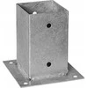 Grundline Domax Stulpo pagrindas, prisukamas prie betono, 91x150x2mm, cinkuotas
