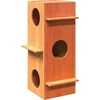 Cat House Wax Ruda 43x43x90 cm Pušies masyvo