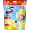 Tualeto valiklis-gaiviklis Domestos POWER5 Citrus. 4 vnt.