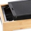 DOMO DO9271G Plancha kepsninė, bambuko stiliaus, 42x28