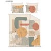 Patalynės komplektas Domoletti BED COV SET Geometrix COTTON 200x220CM