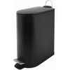 Šiukšliadėžė Domoletti BIN D SHAPE 10L WITH PEDAL T-T2110M