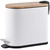 Šiukšliadėžė Domoletti BIN D SHAPE 5L WITH PEDAL T-T2105MB