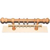 Domoletti CORNICE METAL RAIL LIGHT OAK 2.0 D28 (1)
