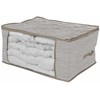 Domoletti BOXSTORAGE 60X45X30CM Pilkas TEXTILE
