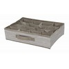 Domoletti BOXSTORAGE 16 GRID 35X27X9CM BEIGE TEXT
