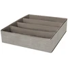 Domoletti BOXSTORAGE 4 GRID 30X30X10CM BEIGE TEXT