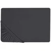 Domoletti FITTED SHEET COTTON 140X200+25 Pilkas