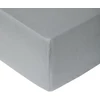 Domoletti FITTED SHEET COTTON 90X200+25 Pilkas