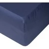 Domoletti FITTED SHEET SATEEN 180X200+25 NAVY