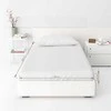 Domoletti FITTED SHEET SATEEN 90X200+25 Baltas