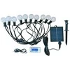 Pakabinamas šviestuvas Domoletti GARLAND SOLAR 10LED 8M 1.12W RGB IP44