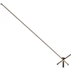 Carruzzo Grindų LED šviestuvas TANGER 170CM juodas
