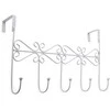 Domoletti HANGER 5 HOOKS D5 2-C1039.17 Baltas