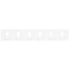 Domoletti HANGER 6 HOOKS D6 2-C1031.01 WHIT POL CR