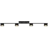 Lubinis šviestuvas Lampa sufitowa Domoletti CEILING LED LIGHT LUCA 4X4W 2700K Juodas