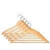 Domoletti WOODEN HANGER LSN001-A 5 PCS