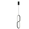 Pakabinamas šviestuvas Lampa wisząca Domoletti PENDANT LED LIGHT EDIRNA 2 4000K Juodas