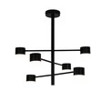 Pakabinamas šviestuvas Lampa wisząca Domoletti PENDANT LED LIGHT LUCA 6X4W Juodas