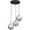 Lubinis šviestuvas Domoletti PENDANT LIGHT BURSA 3XE14 ROUND BL/GOLD