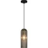 Pakabinamas šviestuvas Domoletti PENDANT LIGHT CATALO E27 Juodas/SMOKY