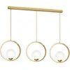 Lubinis šviestuvas Lampa wisząca Domoletti PENDANT LIGHT KONYA 3XE14 MLP5574 GOLD
