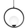 Lubinis šviestuvas Domoletti PENDANT LIGHT KONYA E14 Juodas/Baltas