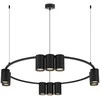 Lubinis šviestuvas Lampa wisząca Domoletti PENDANT LIGHT PORI 10XGU10 ML0373 Juodas