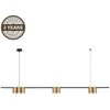 Lubinis šviestuvas Lampa wisząca Domoletti PENDANT LIGHT PORI 7XGU10 ML0372 GOLD