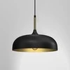 Lubinis šviestuvas Domoletti PENDANT LIGHT VOLOS E27 Juodas/GOLD