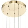 Lubinis šviestuvas Carruzzo Pendant Luminaire LED A2360-10 Gold