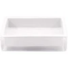 Domoletti POLYRESIN SOAP DISH. Baltas