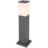 Domoletti Laisvai pastatomas lauko šviestuvas „Corte“, 15 W, E27, IP44, antracito spalvos, 12,4 cm x 45 cm