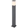 Domoletti Laisvai pastatomas lauko šviestuvas C1CA8 Corte, 15W, E27, IP44, antracito spalvos, 12,4 cm x 80 cm