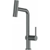 Domoletti PULL-DOWN KITCHEN FAUCET GUNMETAL Juodas