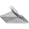 Okko Domoletti PVC DIPPED HANGER LSMD074 Juodas 10 PCS