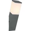 Lauko sieninis šviestuvas Domoletti Corte DH1430, 15W, E27, IP44, antracito spalvos, 8 cm x 33 cm