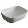 Domoletti WASHBASIN 46CM ACB8417A MATTE Baltas