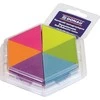Donau Lipnus blokas, notbook- trikampis, 43x50mm, 6x150 kortos, neon (590149840239)
