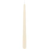 DONAU HOME standartinės spalvos žvakė su spygliu, 22x230 mm, 40 vnt., kreminės spalvos