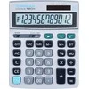 Kalkulator Donau Tech K-DT4129 12 cyfr 210x154x37mm metalowy sidabrinė