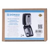 Donau Raktų dėžutė DONAU TECH, su skaitmenine spyna, 115x95x40 mm, juodai sidabrinė