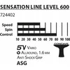 Donic DS MARŠKINĖLIAI. TENISAS. SENSATION 600 ASG