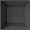 Sodo vazonas 5 pcs Juoda 40 x 40 x 15 cm