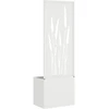 Sodo privatumo ekranas „Fretwork“ Balta 50 x 32 x 150 cm