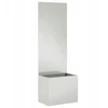 Sodo privatumo ekranas „Fretwork“ Sidabro 50 x 32 x 150 cm